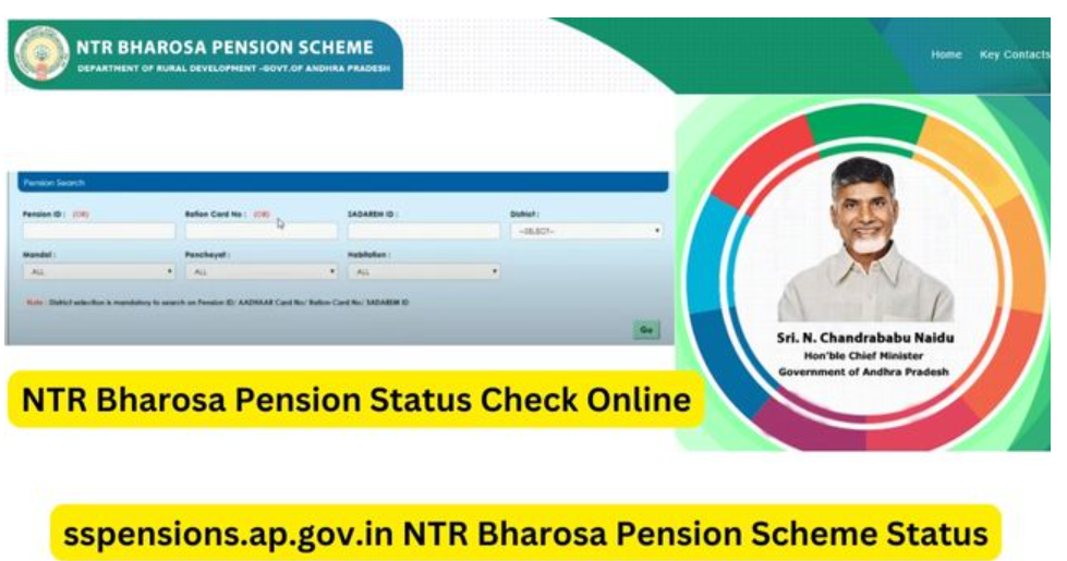 NTR Bharosa Pension Status